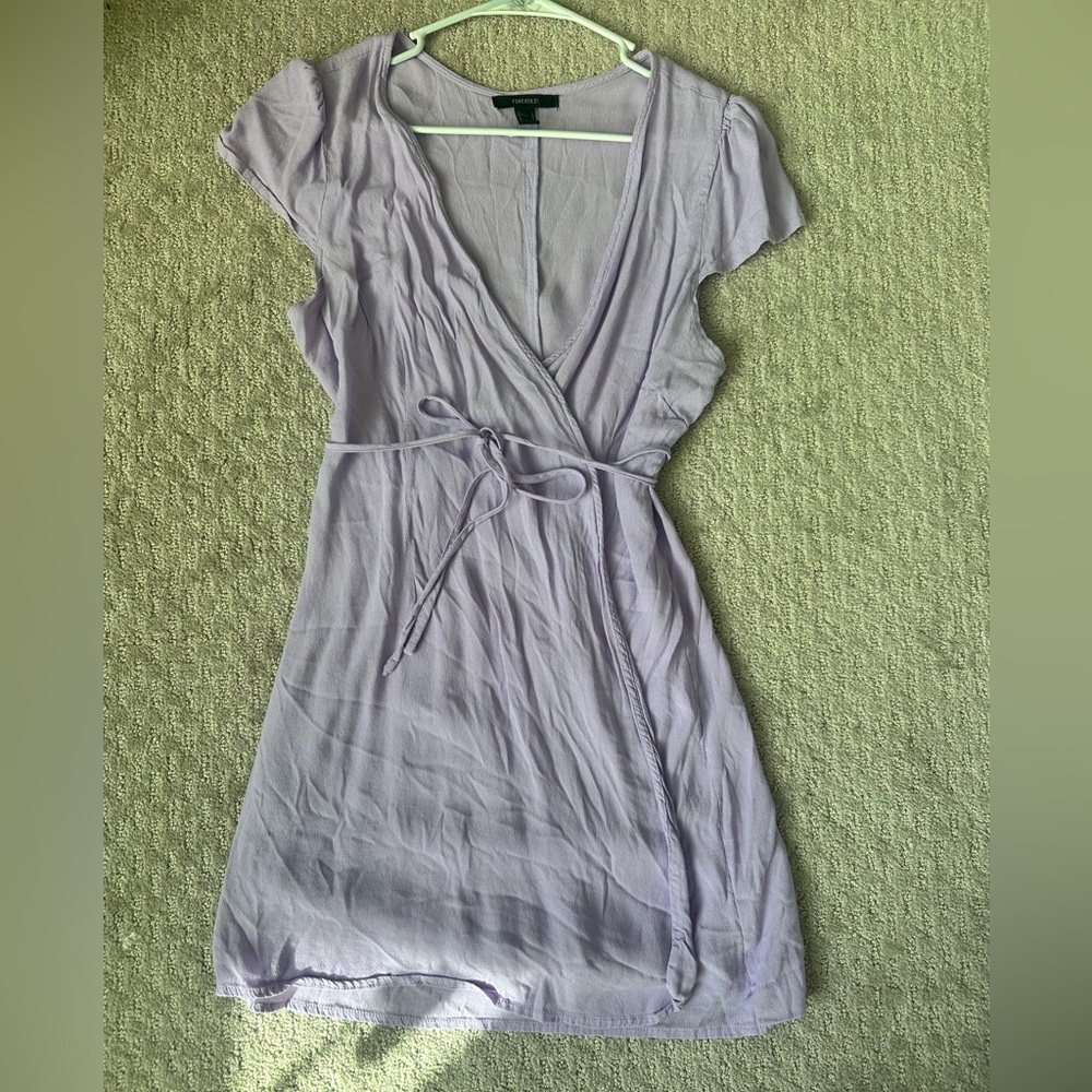 Forever 21 Lilac Chiffon Dress